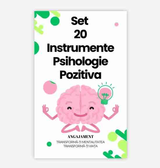 Set 20 Instrumente Psihologie Pozitiva