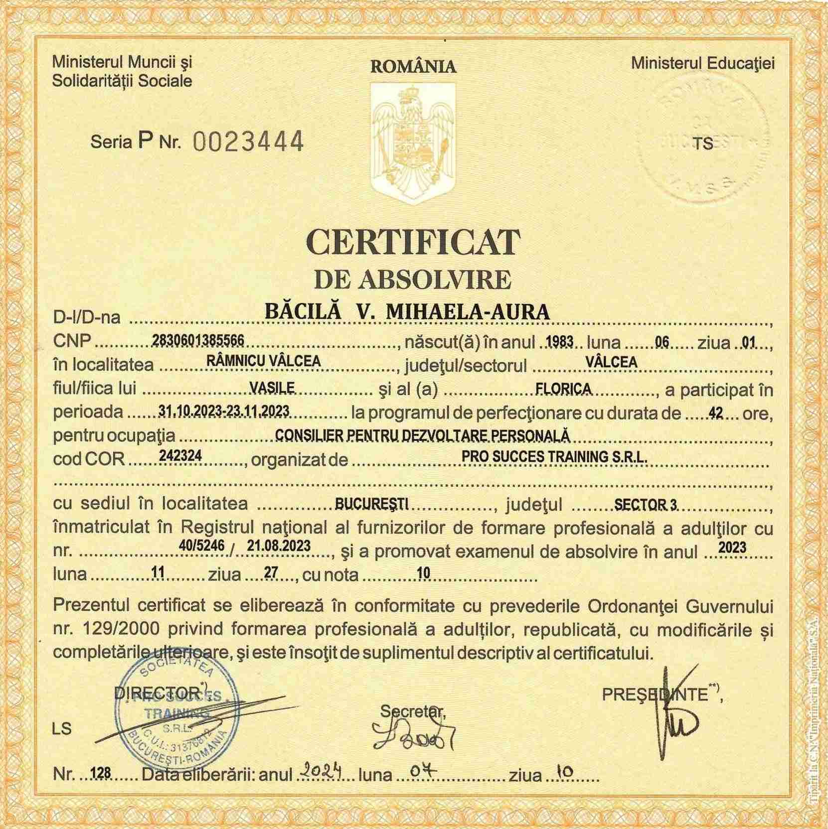 Diploma Consilier Dezvoltare personala_1