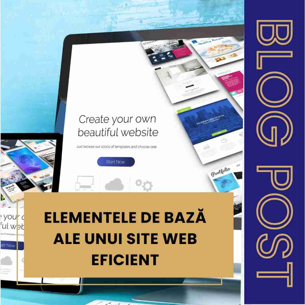 Elementele de bază ale unui site web eficient - Mihaela Bacila